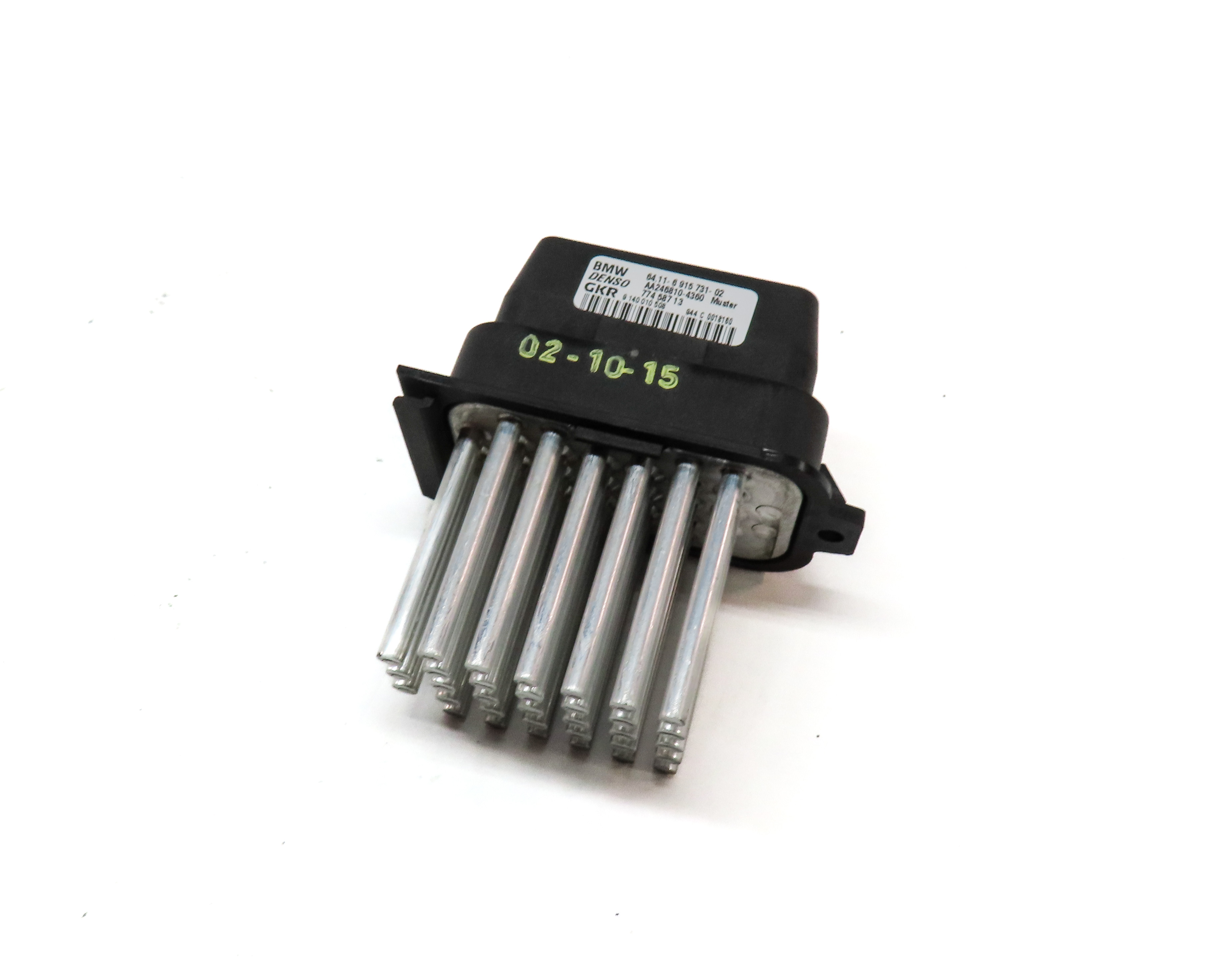 2003 BMW Z4 CONVERTIBLE (E85) FRONT HVAC BLOWER MOTOR RESISTOR — exact item pictured